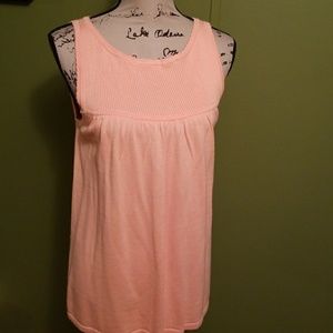 Pale Orangey-Pink Knit Tank *NWT*